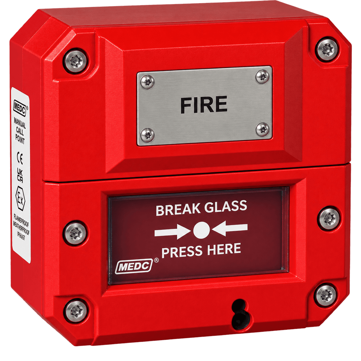 Cooper Fulleon PX800004 BG2 Break Glass Manual Alarm Call Point