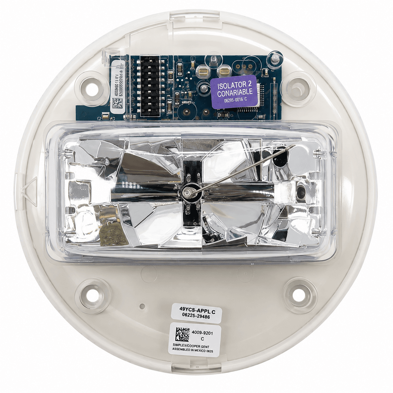 Simplex 49VO-APPLC (TrueAlert ES Addressable Strobe) 1.png