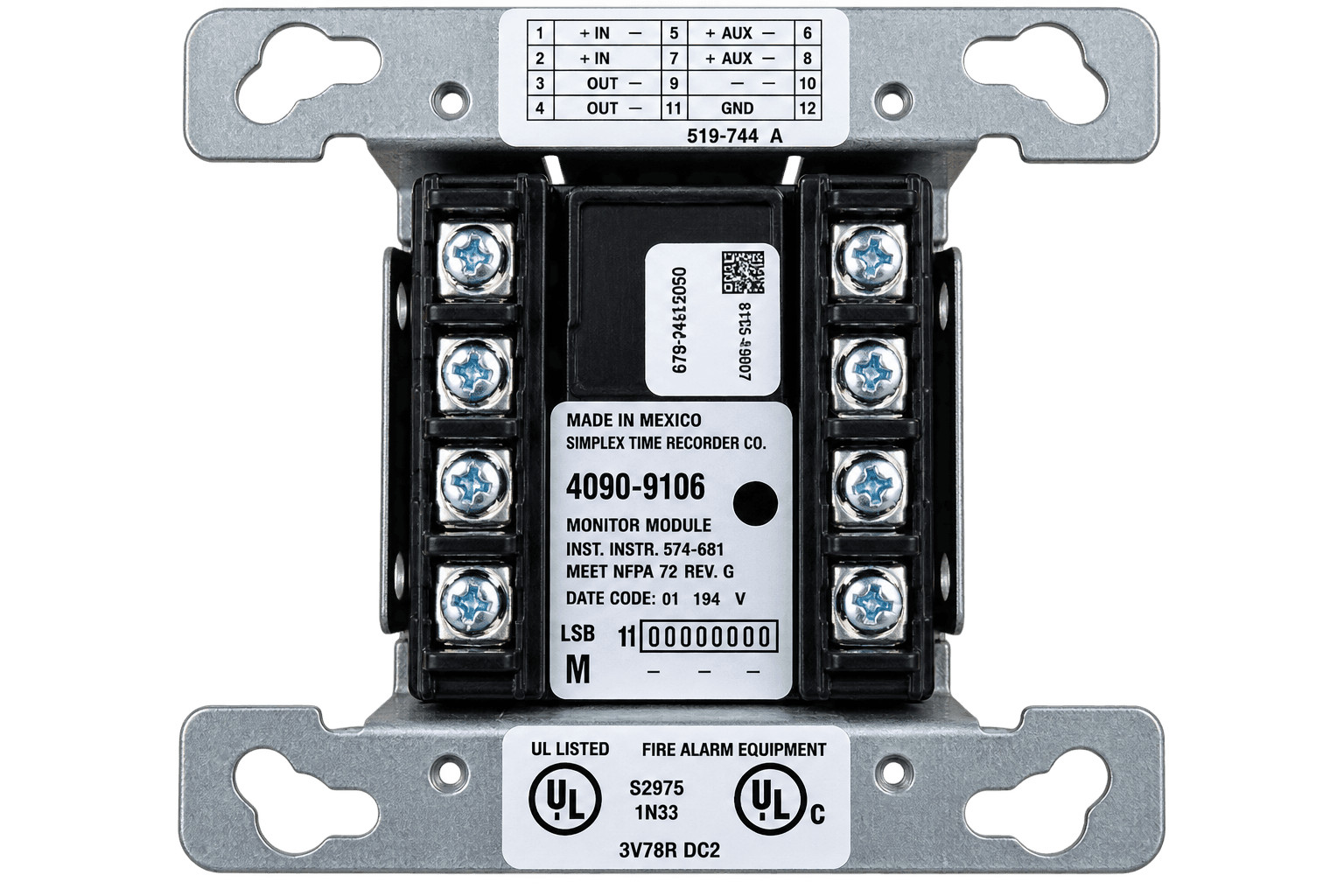 Simplex 4090-9106 (ZAM Class A Monitor IDNET) 1.png