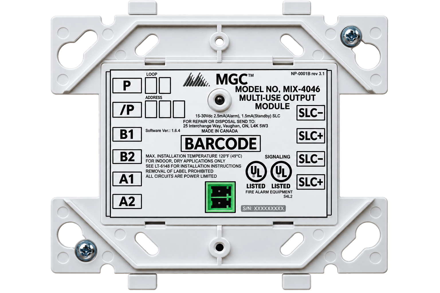 Mircom MIX-4046