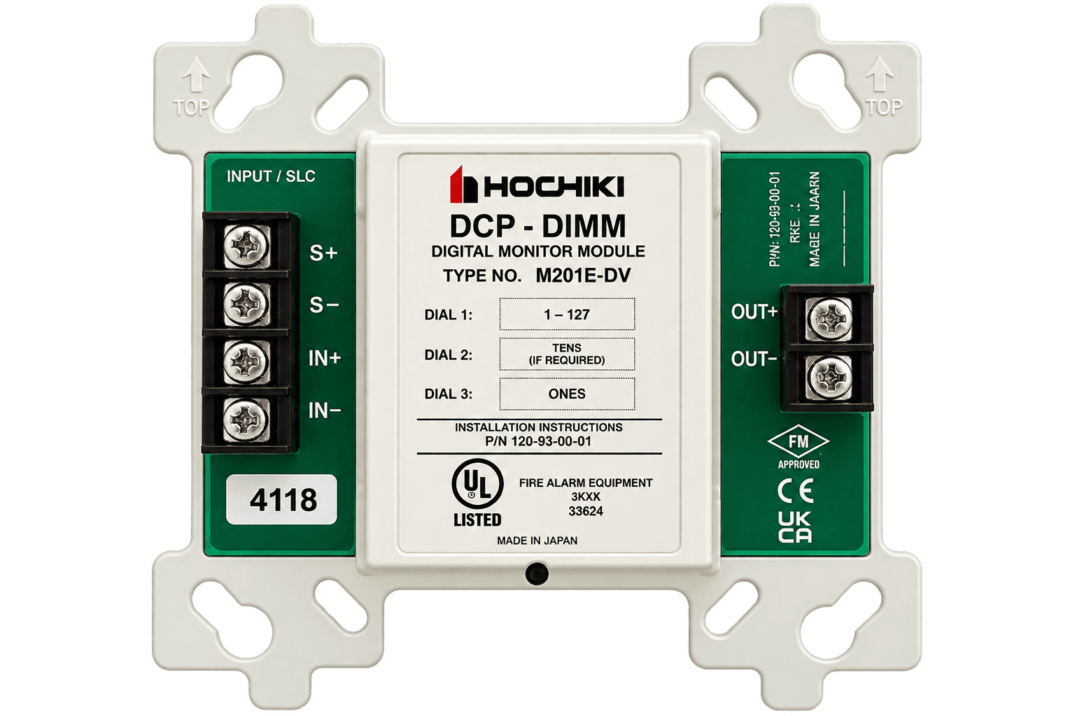 Hochiki DCP-DIMM Dual Input Monitor Module