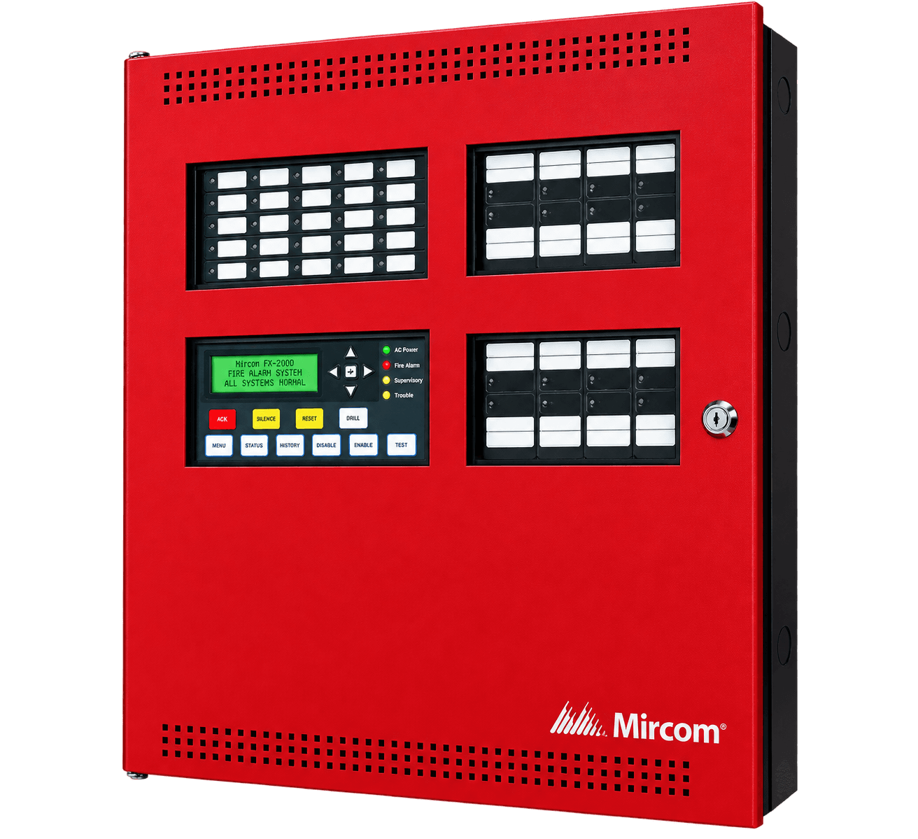 Mircom FX-2017-12NDS (Networkable Intelligent Fire Alarm Control)