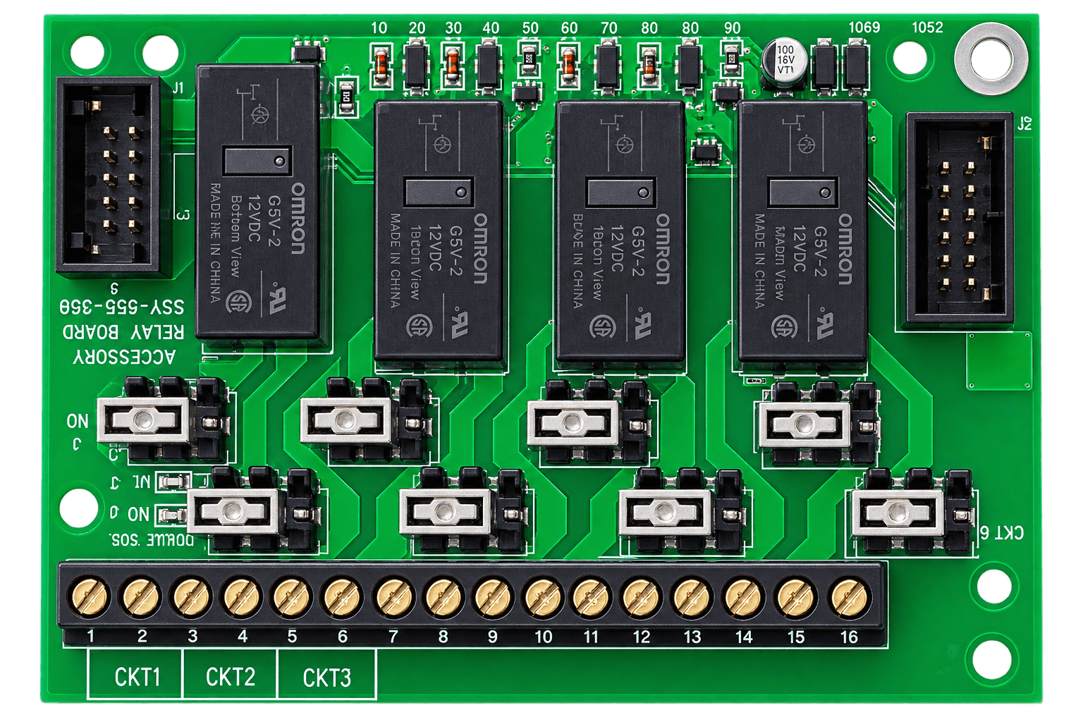 Simplex 4004-9860 (4PT AUXILIARY RELAY MODULE) 1.png