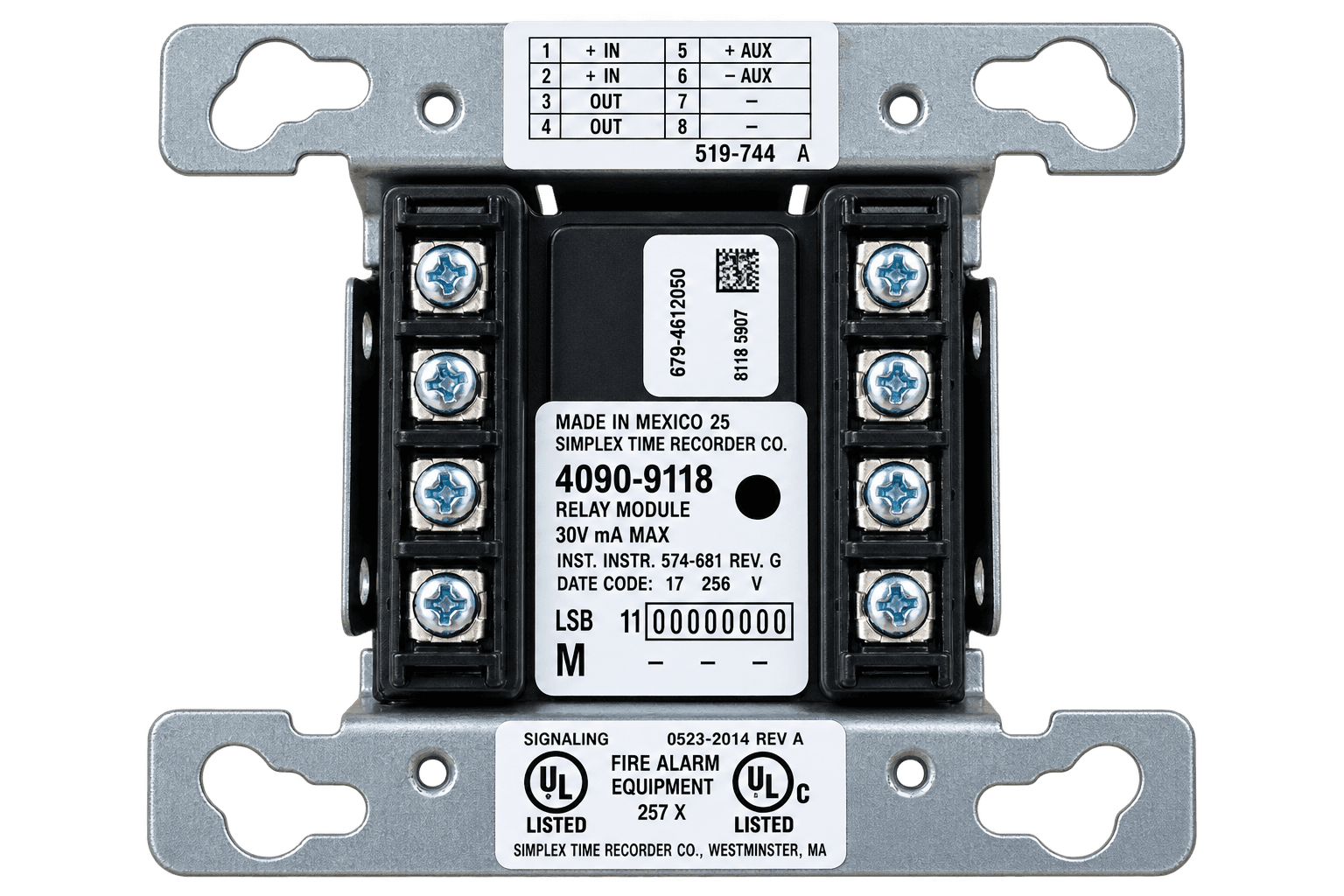 Simplex 4090-9118 (Relay IAM with T-Sense)