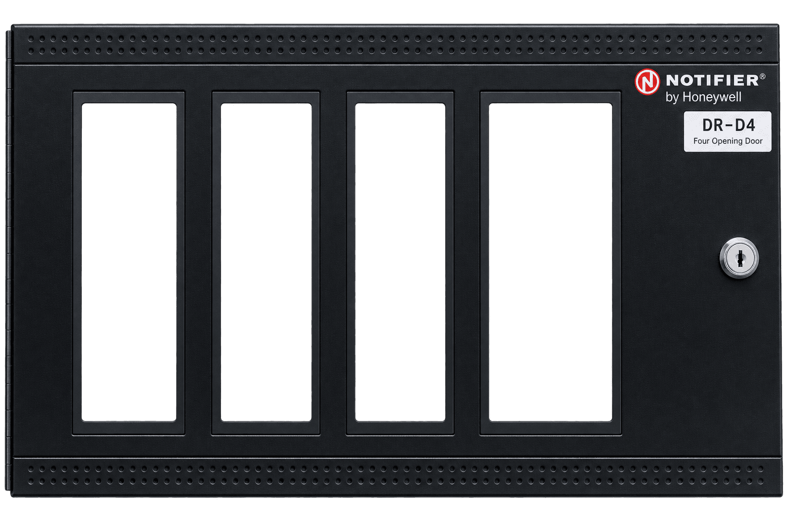 DR-D4 Door Assembly Window Four Tiers BLACK