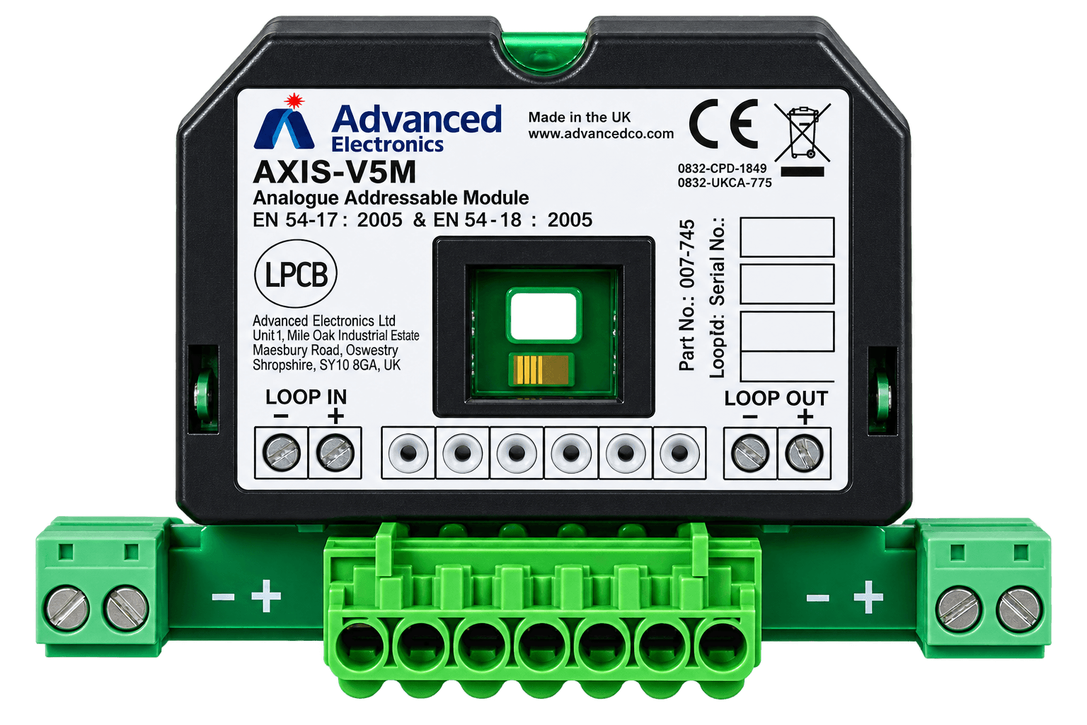 Advanced AXIS-WSM Intelligent Sounder Interface Module