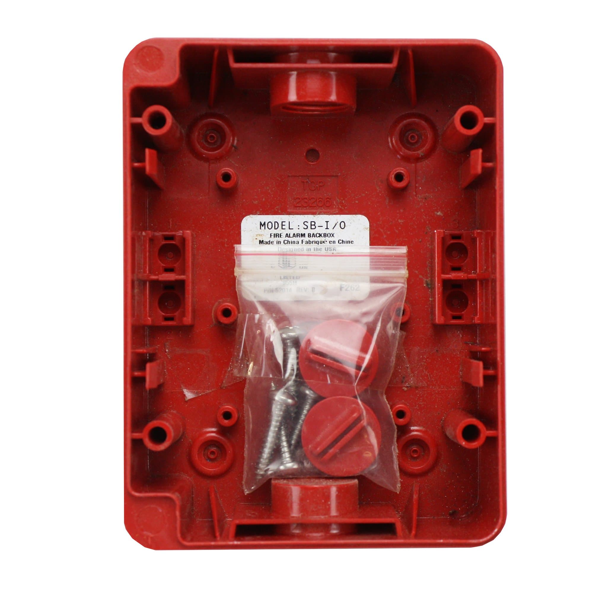 SB-I/O Surface Backbox - Plastic - MPS