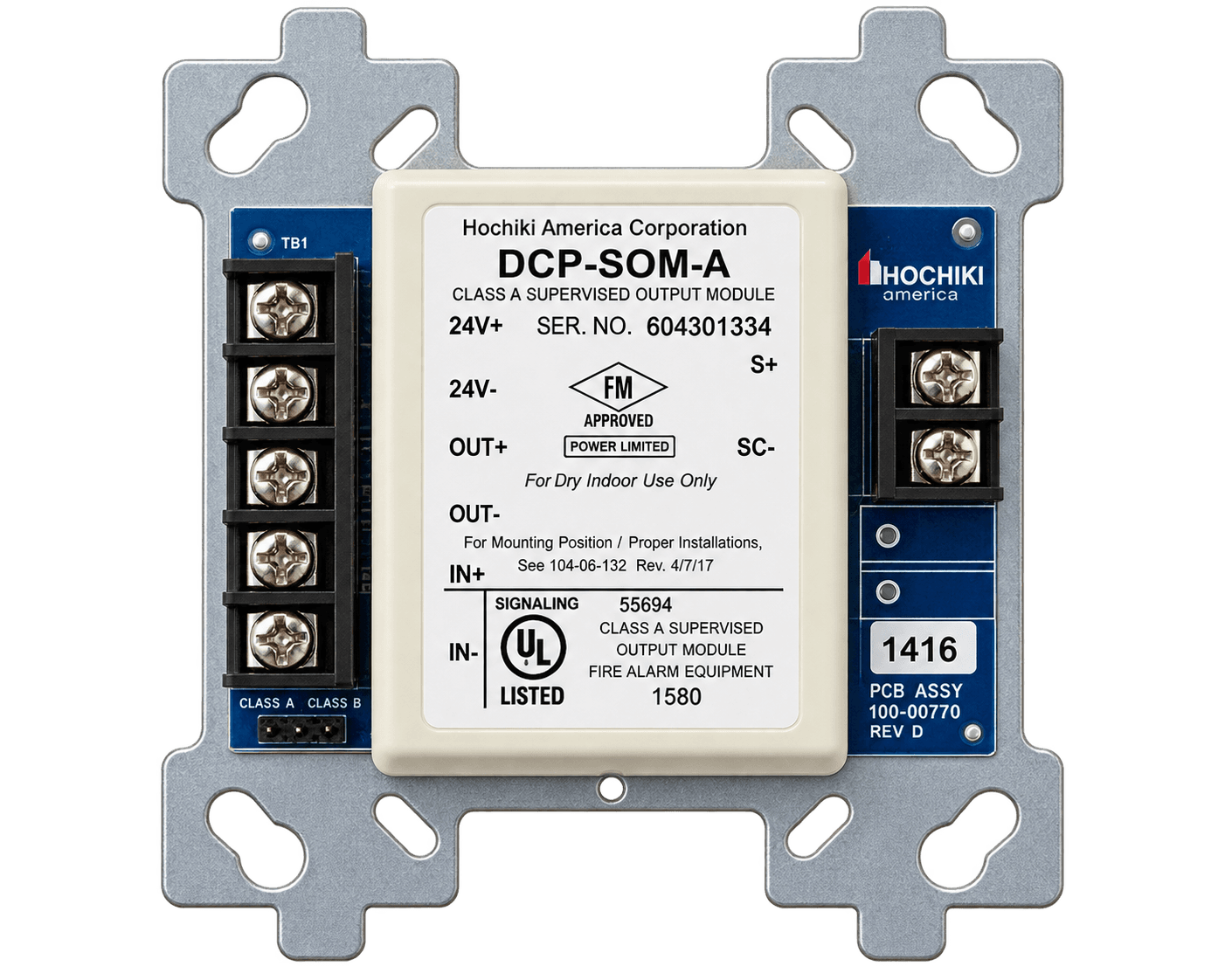 Hochiki SOM-A Class a Supervised Output Module