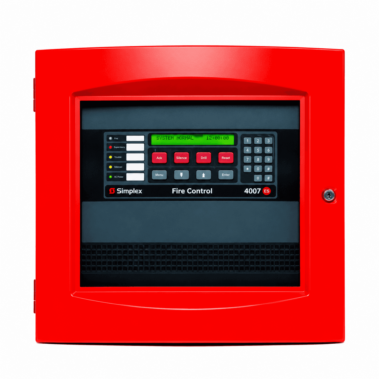 Simplex 4010-9505 (1 Bay,2X40,1 Esmx,220/240V,Red)