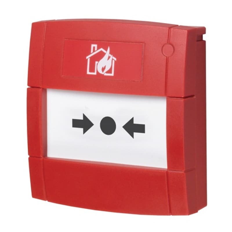 Addressable Manual Call Point with Built-in Isolator – Glass Element